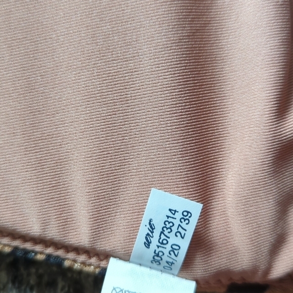 Aerie Animal Print Triangle Bikini Top Only Size XS NWOT - Picture 8 of 8